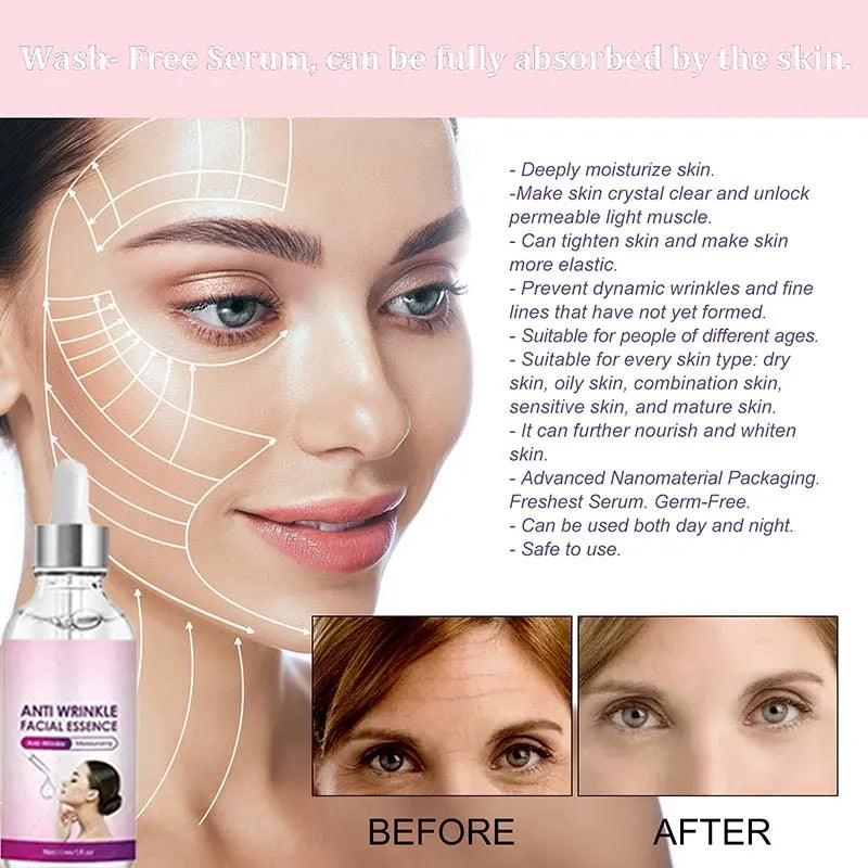Instant Firming & Anti-Wrinkle Facial Serum