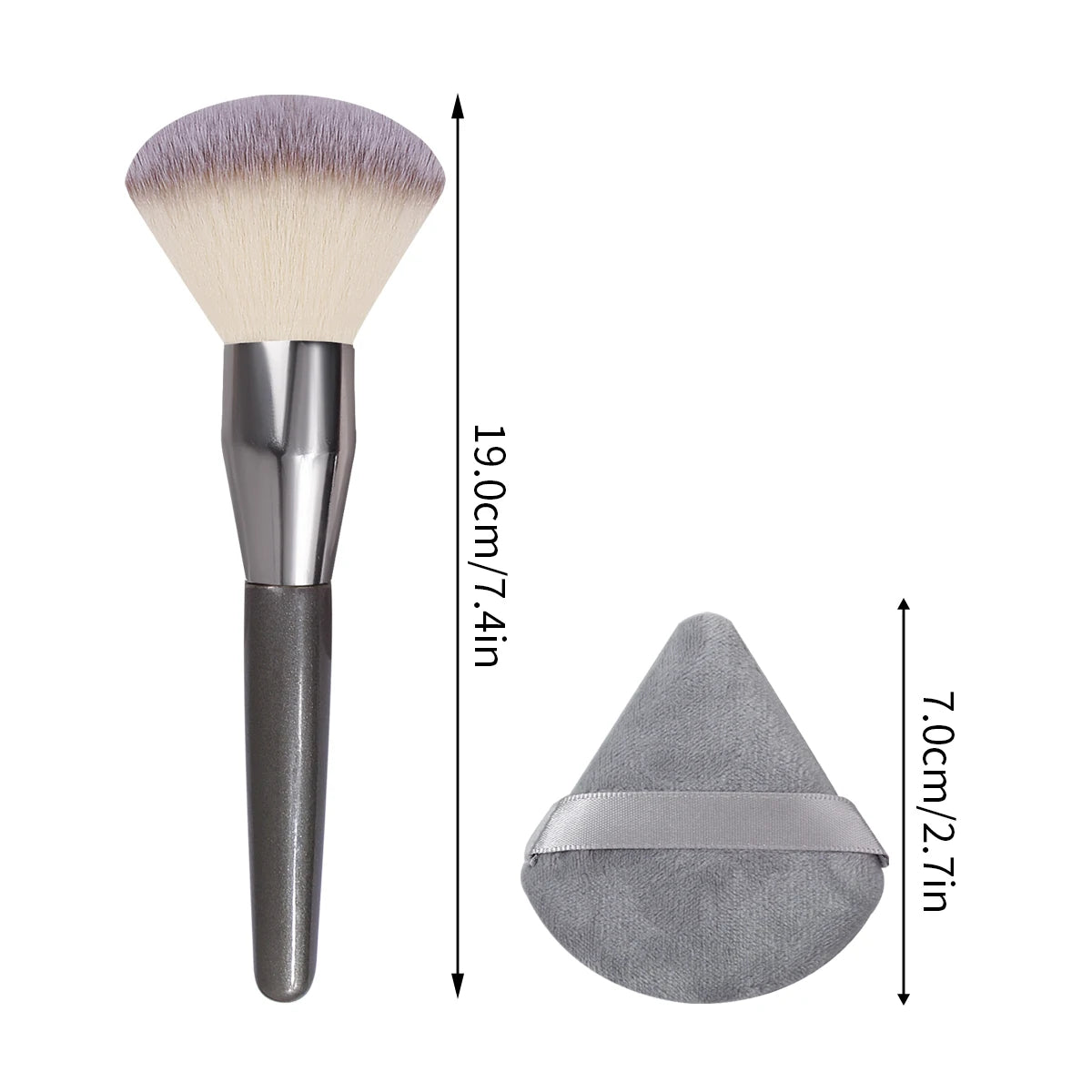 Professional Loose Powder Brush Set