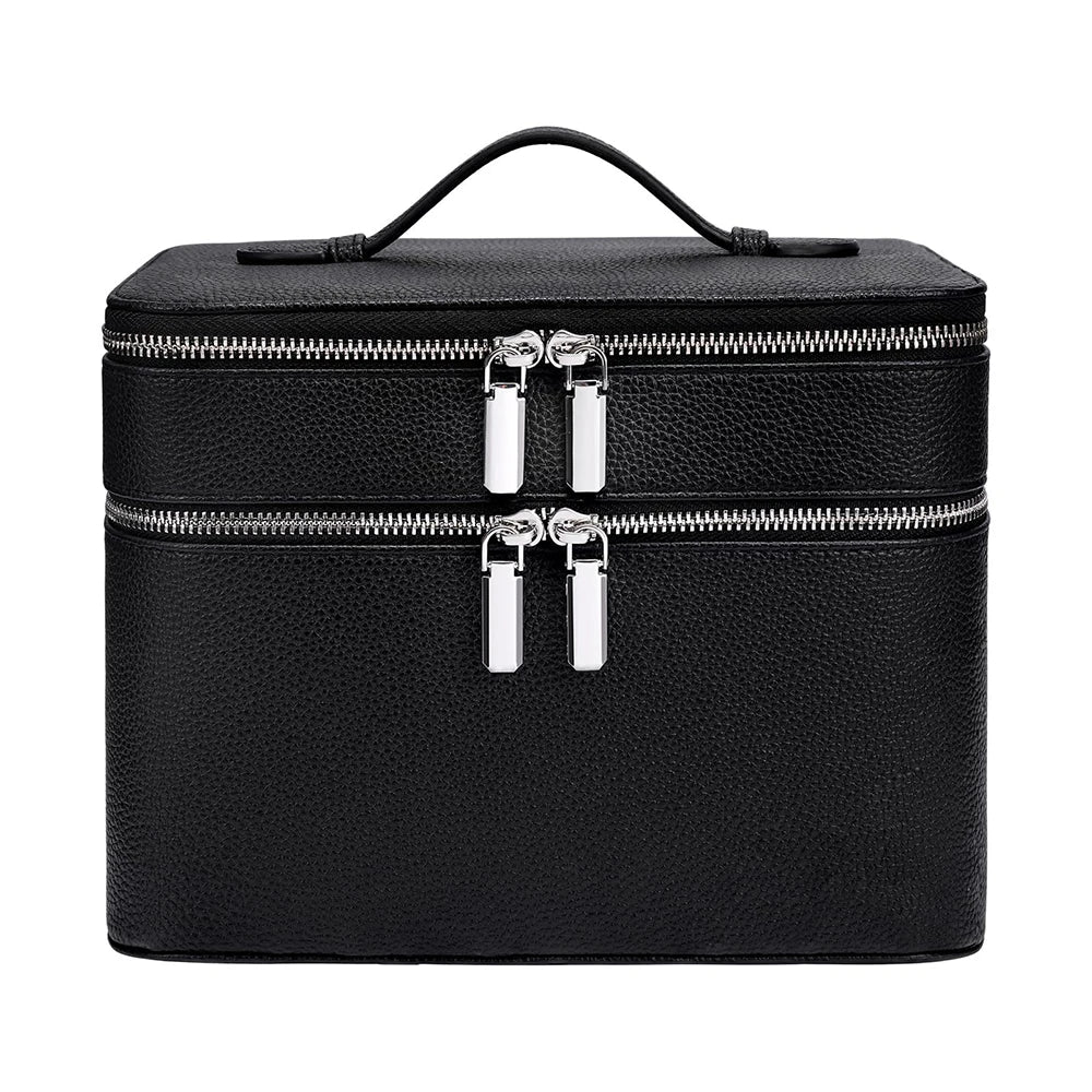 Double-Layer Makeup Organizer Bag