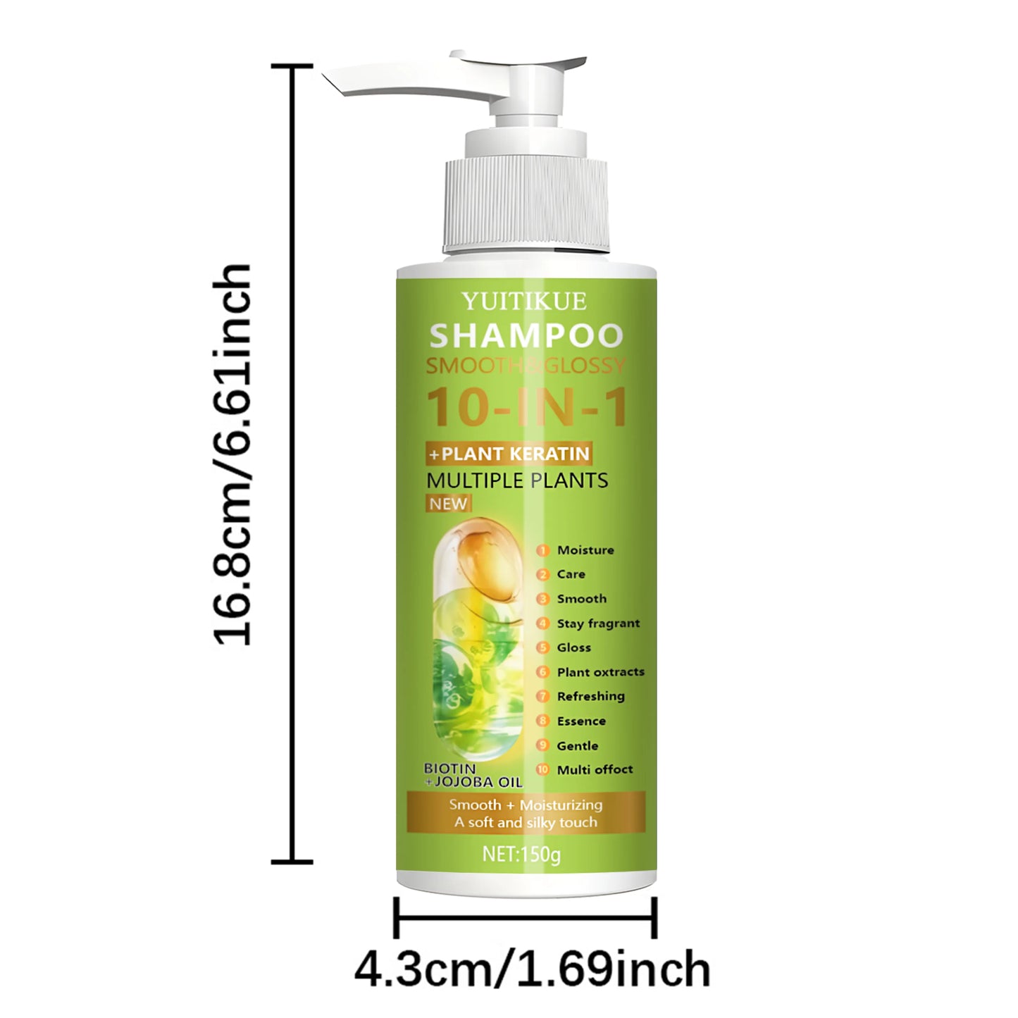 All-in-One Hair Shampoo – Dandruff & Damage Control