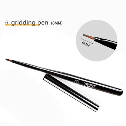 TSZS Nail Art Painting & Liner Brush