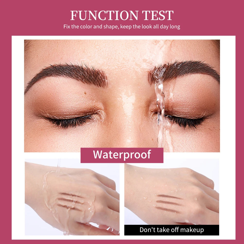 QIBEST Transparent Brow Styling Gel