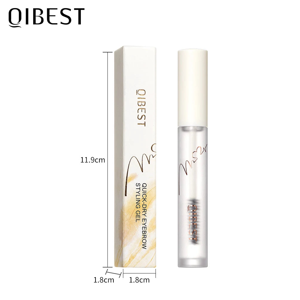 QIBEST Transparent Brow Styling Gel