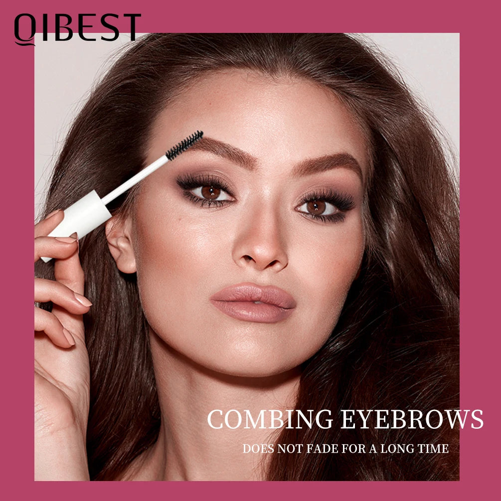 QIBEST Transparent Brow Styling Gel