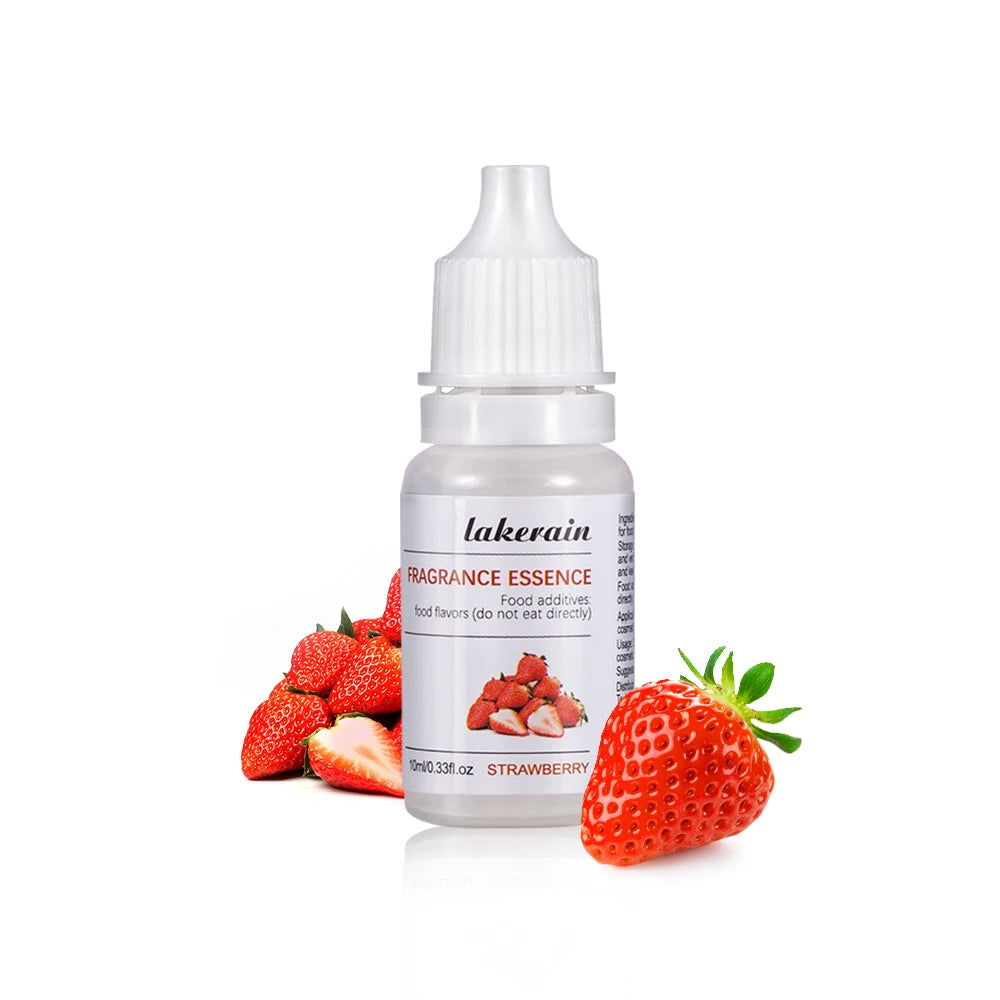Strawberry Flavoring Oil 10ml – Lip Gloss & Soap Making