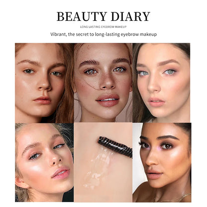 QIBEST Transparent Brow Styling Gel