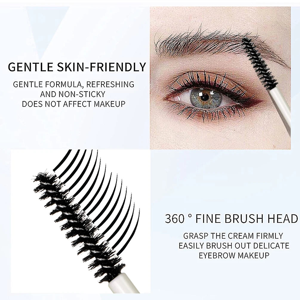 QIBEST Transparent Brow Styling Gel