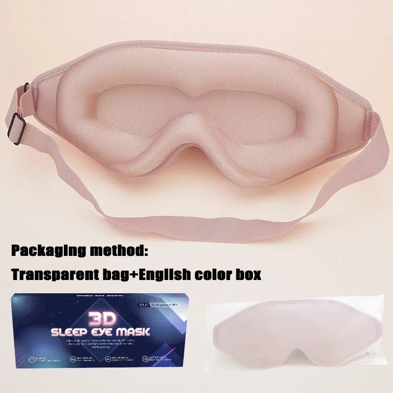 3D Contoured Sleep Eye Mask