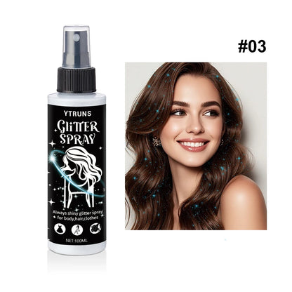Radiant Glitter Highlighter Spray