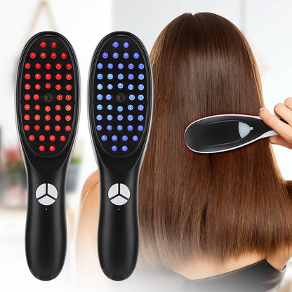 Electric Spray Massage Comb with LED Scalp Massager