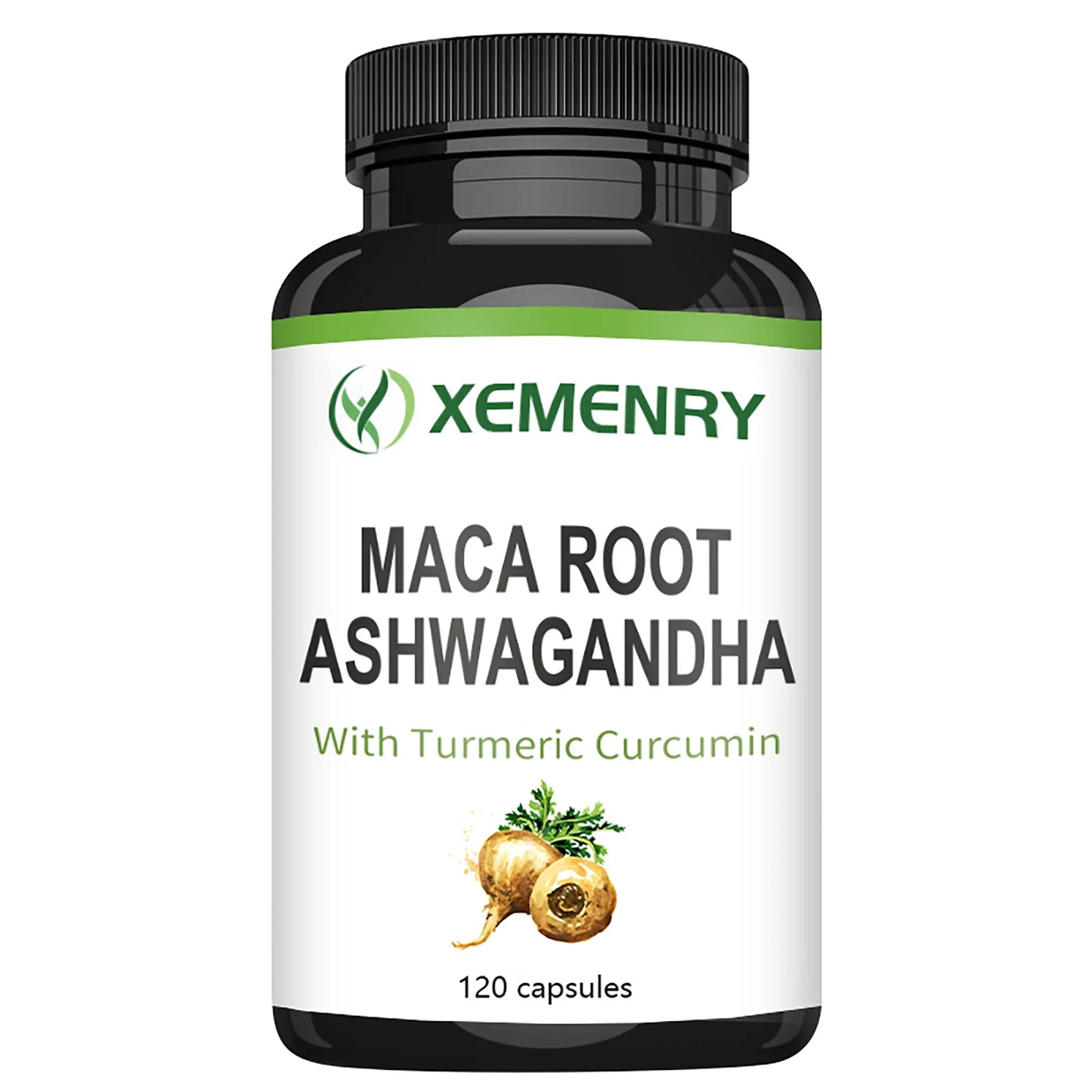 Maca Ashwagandha Capsules – Stress & Energy Boost