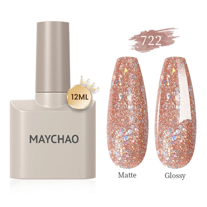 MAYCHAO 12ML UV LED Semi-Permanent Gel Polish