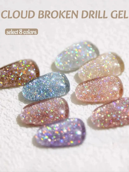 WS Black Glass Cat Eye Magnetic Gel Polish