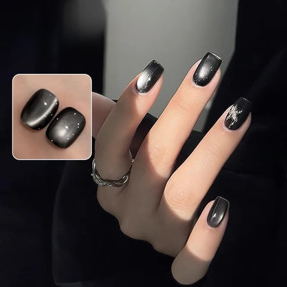WS Black Glass Cat Eye Magnetic Gel Polish