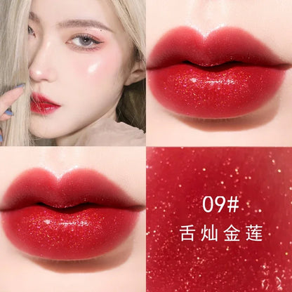 Moisturizing Glitter Lip Gloss – Non-Stick Liquid Lipstick
