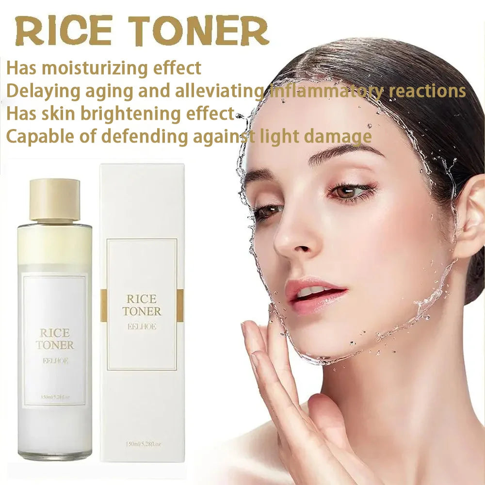 Rice Extract Hydrating & Brightening Facial Toner 150ml