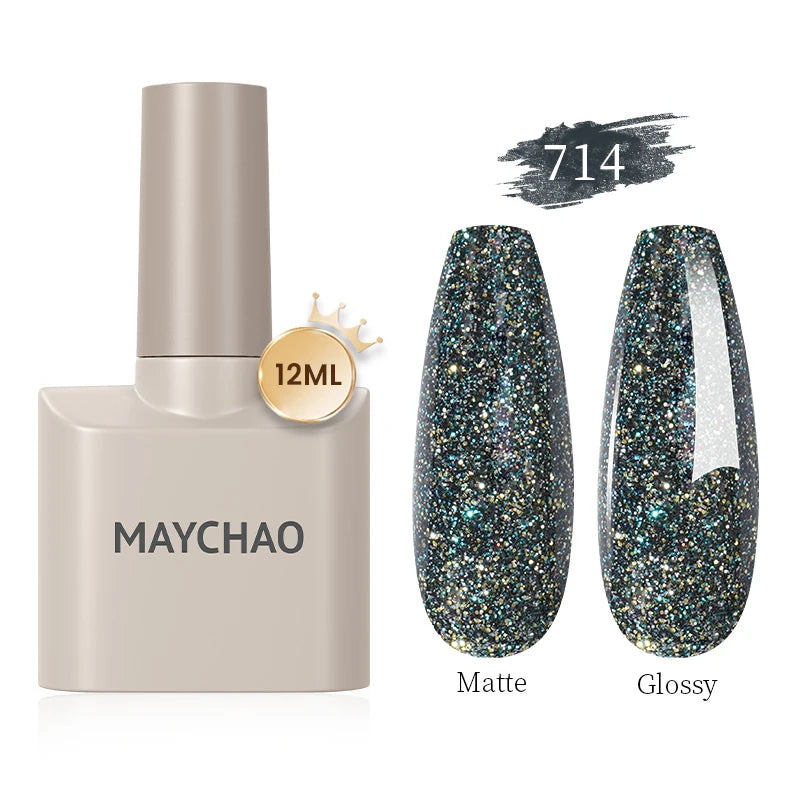MAYCHAO 12ML UV LED Semi-Permanent Gel Polish