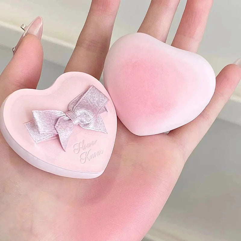 Flower Knows Heart Powder Puff