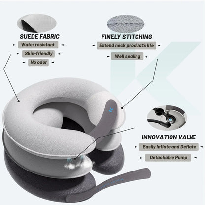 Inflatable Cervical Neck Support Pillow