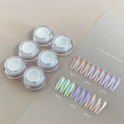 HNDO Aurora Chrome Nail Powder