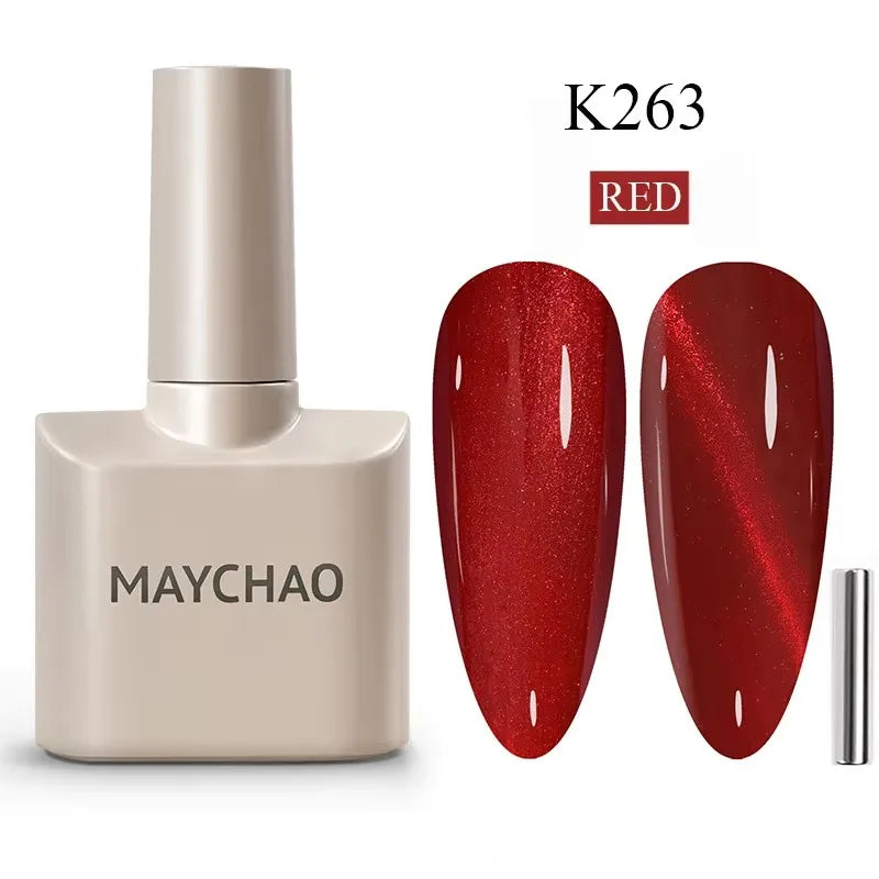 MAYCHAO Galaxy Cat Eye Magnetic Gel Polish