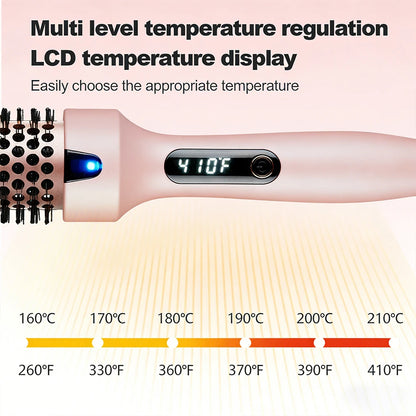 Electric Hair Straightener & Curler Comb