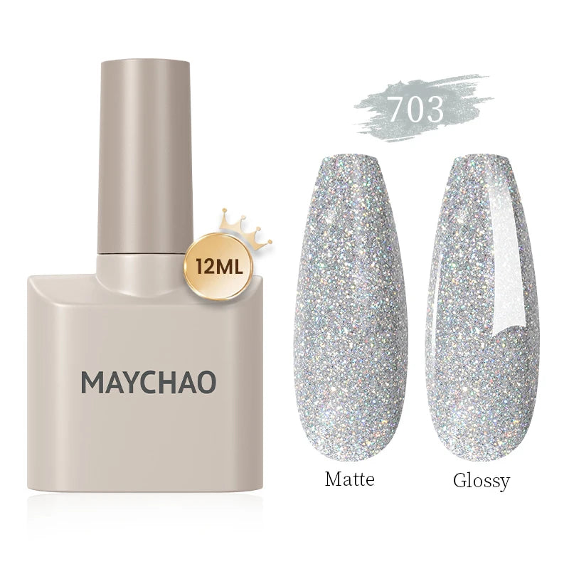 MAYCHAO 12ML UV LED Semi-Permanent Gel Polish