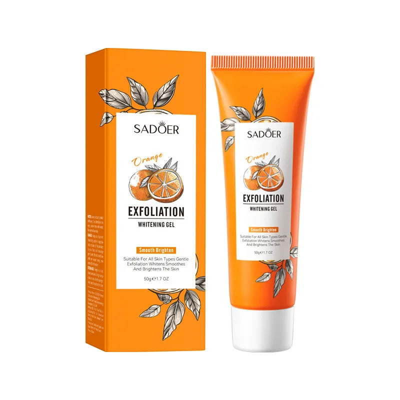Orange Exfoliating Peeling Gel Facial Scrub