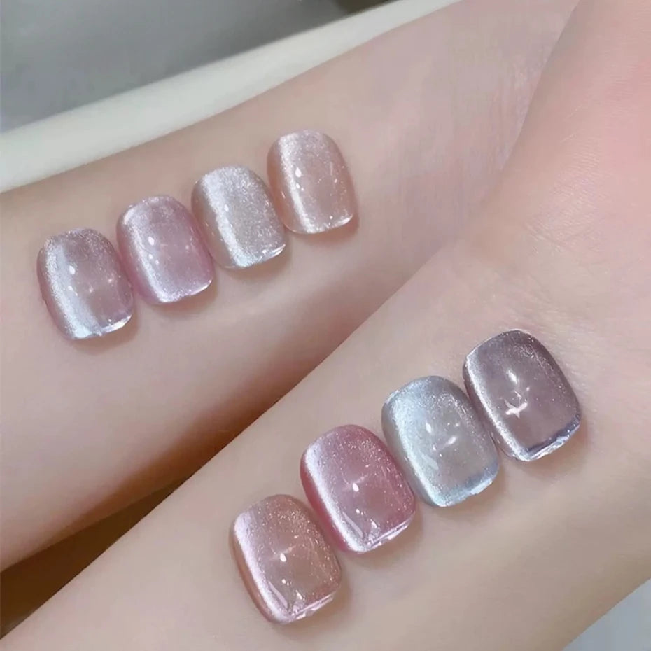 WS Black Glass Cat Eye Magnetic Gel Polish