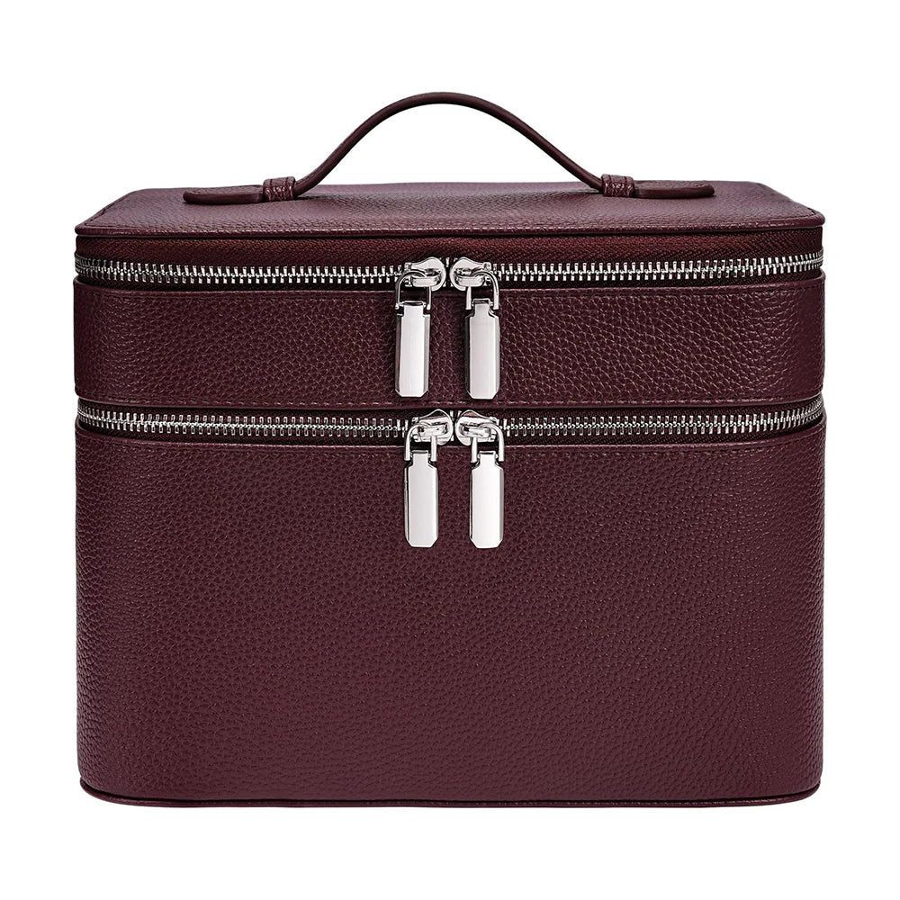 Double-Layer Makeup Organizer Bag