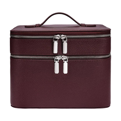 Double-Layer Makeup Organizer Bag