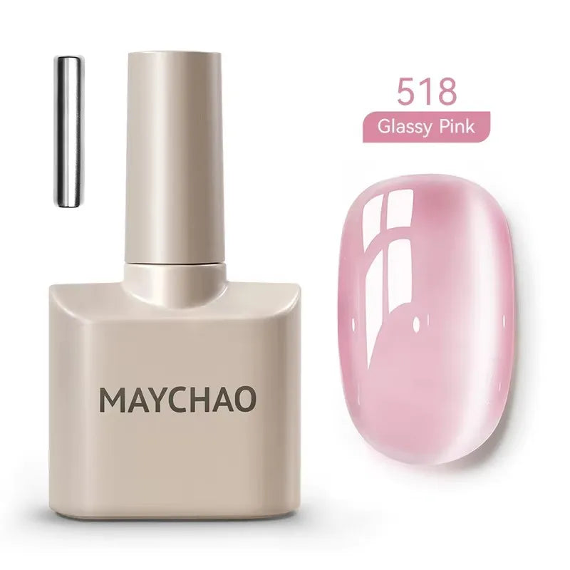 MAYCHAO Galaxy Cat Eye Magnetic Gel Polish