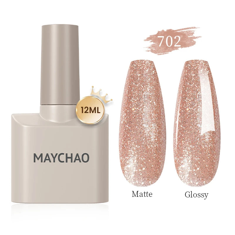MAYCHAO 12ML UV LED Semi-Permanent Gel Polish