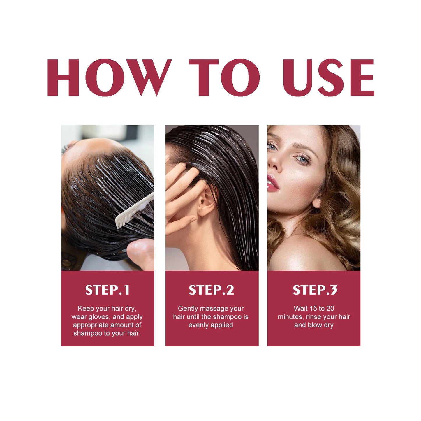 EELHOE Silver Gray Hair Dye Shampoo – 100ml