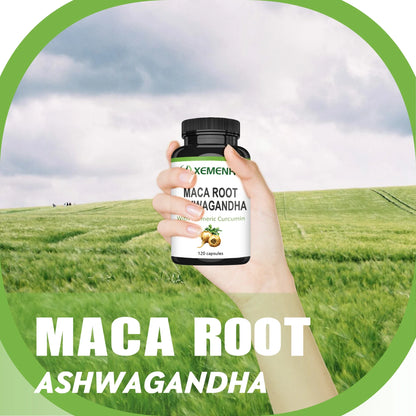 Maca Ashwagandha Capsules – Stress & Energy Boost