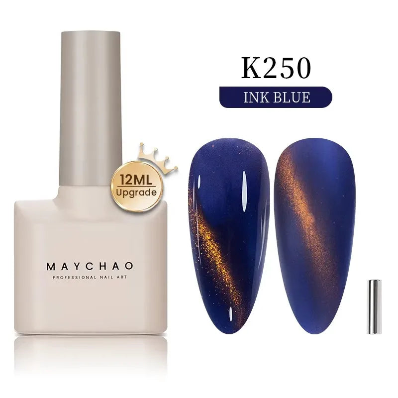 MAYCHAO Galaxy Cat Eye Magnetic Gel Polish