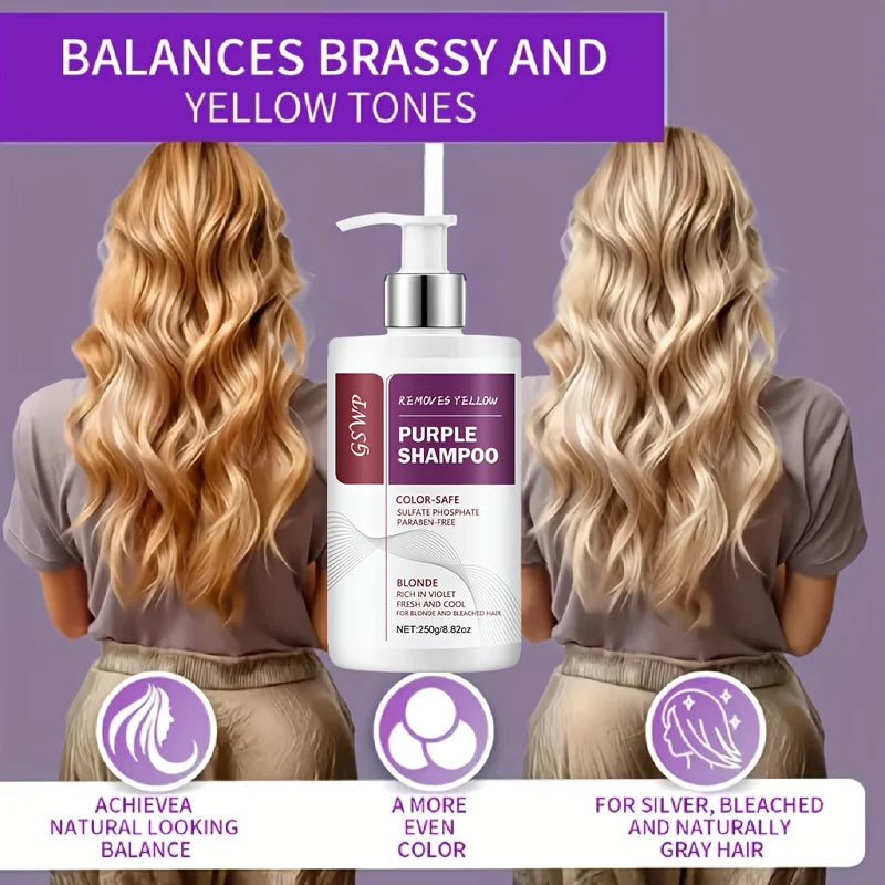 Purple Shampoo for Blonde & Dyed Hair – 250g