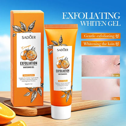 Orange Exfoliating Peeling Gel Facial Scrub