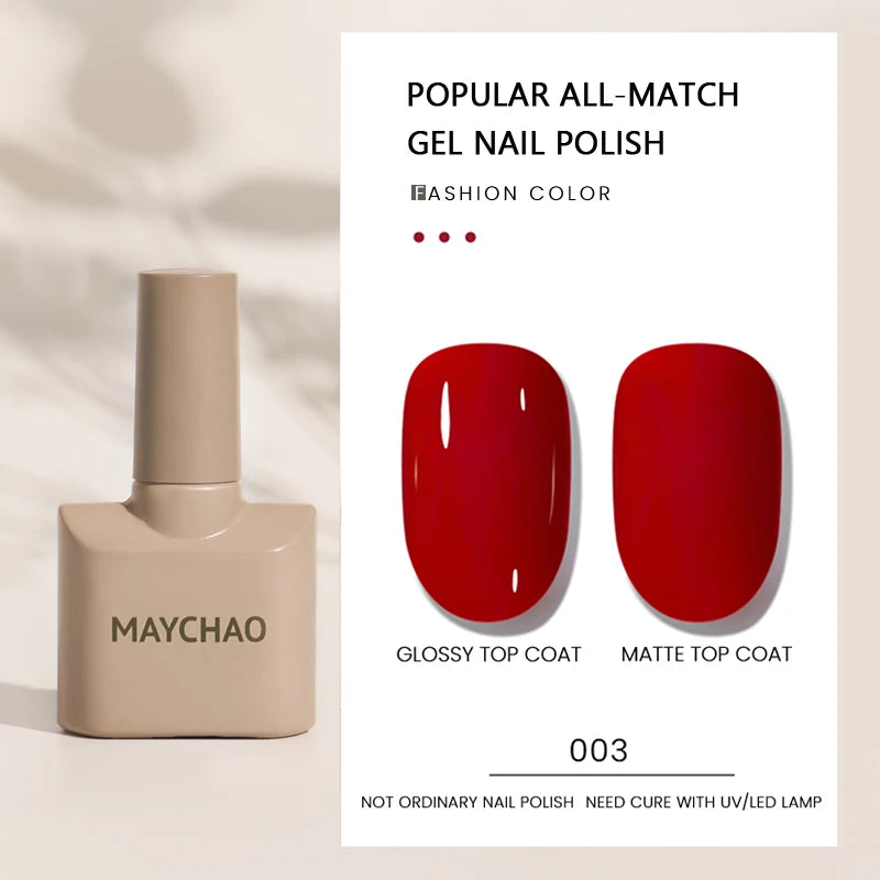 MAYCHAO 12ML UV LED Semi-Permanent Gel Polish