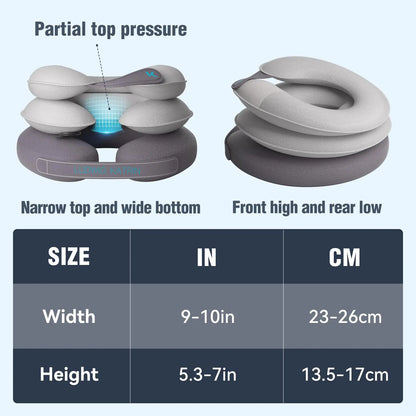Inflatable Cervical Neck Support Pillow