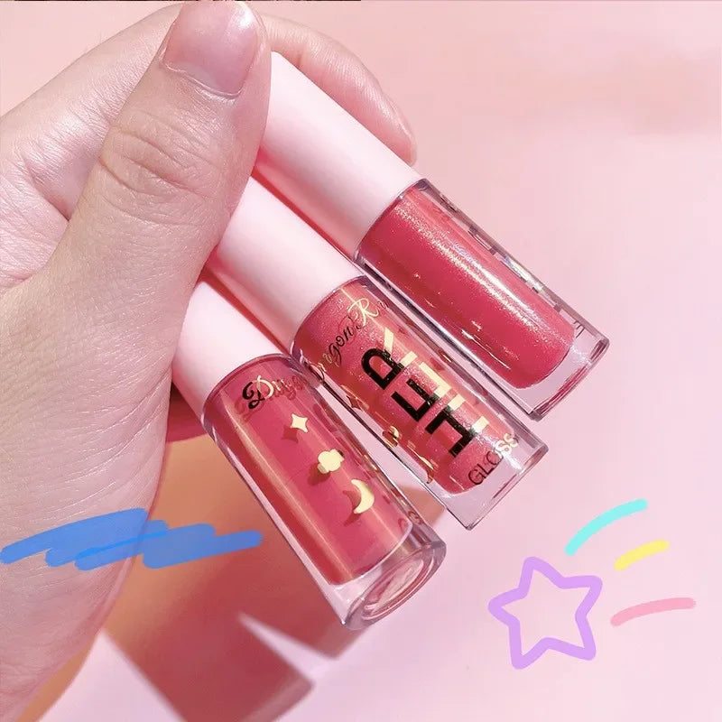 Moisturizing Glitter Lip Gloss – Non-Stick Liquid Lipstick