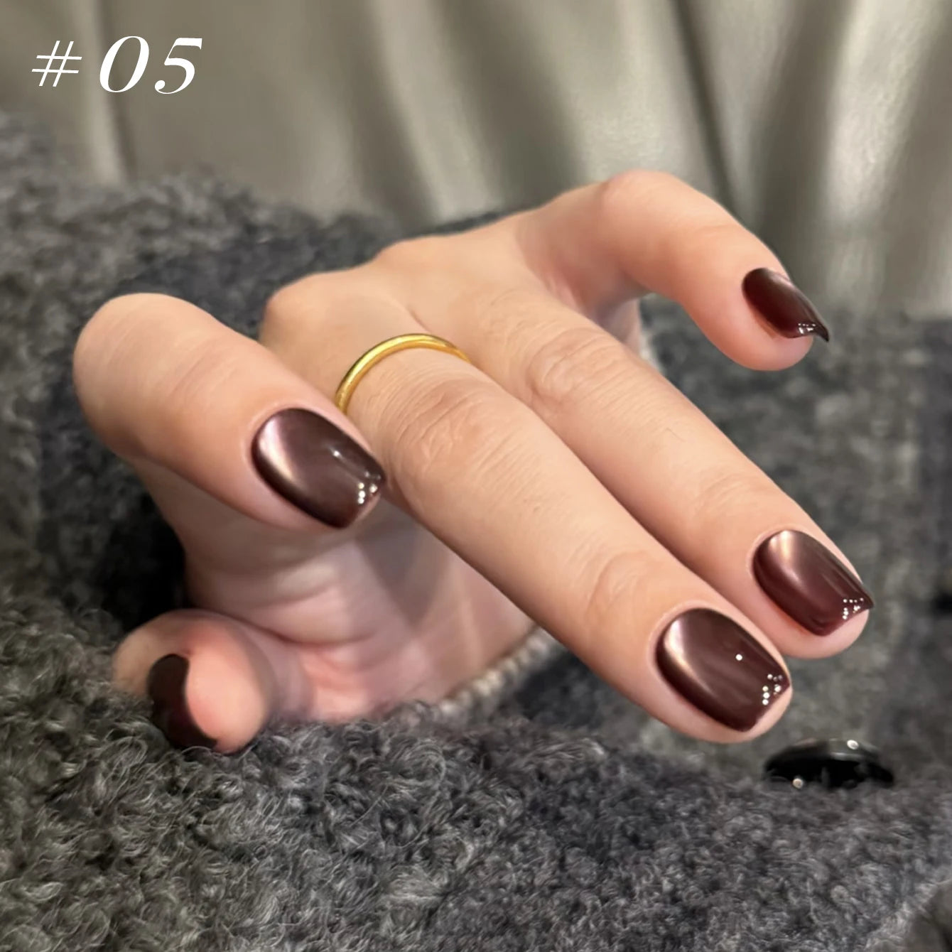 MIANEL 12ml Green Cat Eye Magnetic Gel Polish