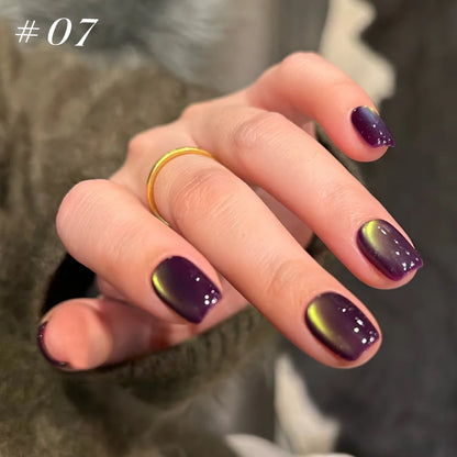 MIANEL 12ml Green Cat Eye Magnetic Gel Polish