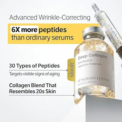 SUNGBOON EDITOR Silk Peptide Lifting Ampoule