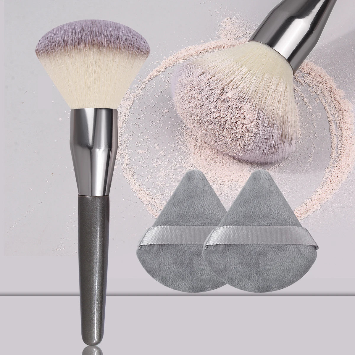 Professional Loose Powder Brush Set