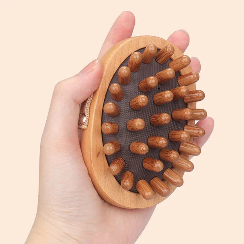 Wooden Body Massage Brush