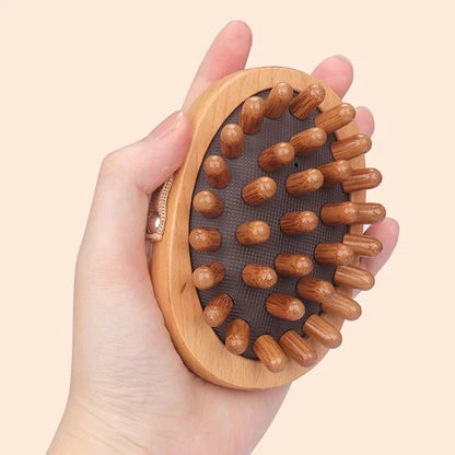 Wooden Body Massage Brush