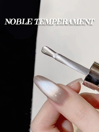 WS Black Glass Cat Eye Magnetic Gel Polish