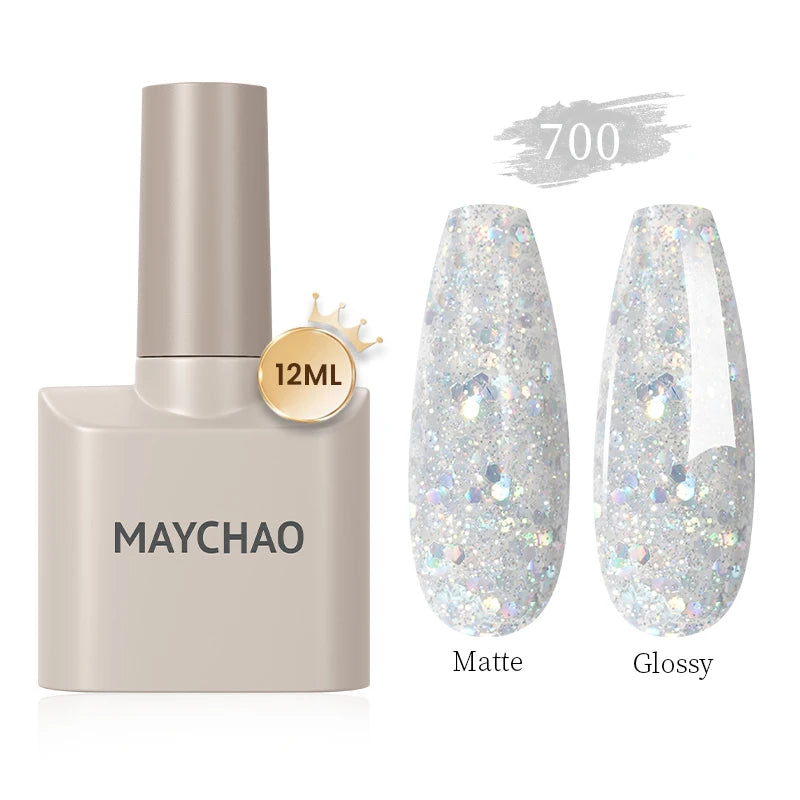 MAYCHAO 12ML UV LED Semi-Permanent Gel Polish