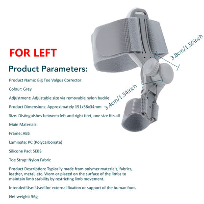 Toe Support Corrector Brace